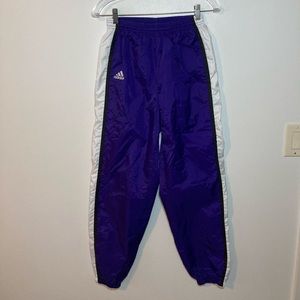 Vintage Adidas Purple Jogger Track Pants. Women’s Size Small